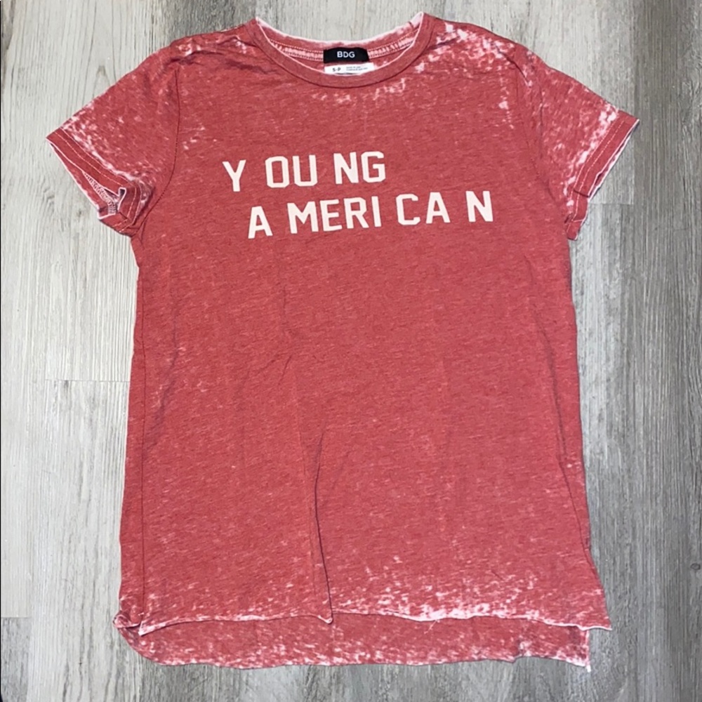 BDG young american soft t shirt
